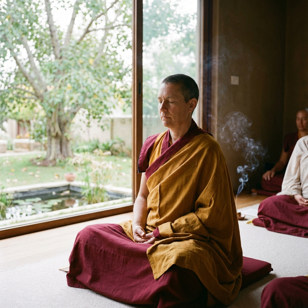 Meditation at Ashram